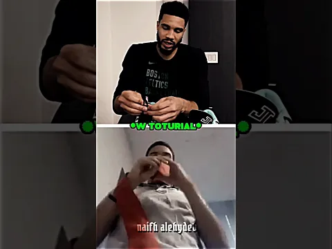 Jayson Tatum’s Tie-Tying Tutorial 😲🔥
