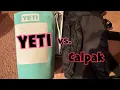Why I like Calpak Water bottle holder better