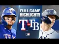 RANGERS vs RAYS Full Game Highlights July 30 2026 MLB Season