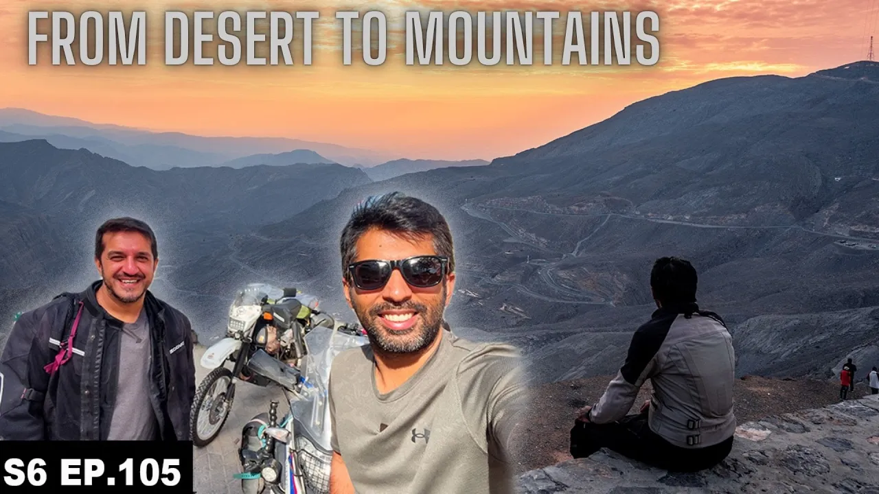 Oman is Calling and I'm Ready S06 EP.105 | MIDDLE EAST Motorcycle Tour