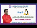 Linux File Permissions Day 8 Learn Shell Scripting Sessions 2026 Linux Administration Tutorial
