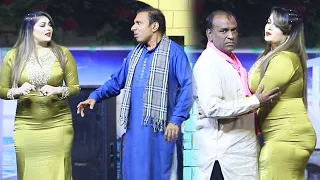 ASLAM CHITTA WAFA ALI RASHID KAMAL NEW PAKISTANI PUNJABI COMEDY STAGE DRAMA CLIP 2025 