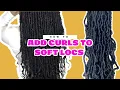 How to Add Curls to Soft Locs How to Create Goddess Locs