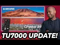 Samsung TU7000 Crystal U 4K TV - Update