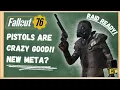 The ULTIMATE Pistol Build 2025 Low Full Health - Fallout 76