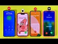 Incoming + Outgoing Call on iPhone 13Pro Vs XIAOMI Note 13Pro | Samsung Z Flip3 Vs OPPO Find N2 flip