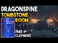 Dragonspine TombStone Room FREE 4 Claymore - World Quests and Puzzles
