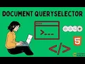 How HTML DOM Document querySelector Method Works