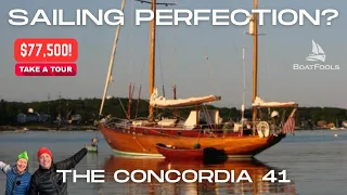 Is This The MOST BEAUTIFUL Sailboat? A Stunning 1964 Concordia 41 for $77,500 – [[SOLD]]