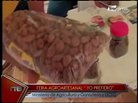 Feria agroartesanal Yo Prefiero Ministerio de Agricultura y Ganadería y UCSG