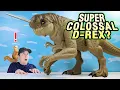 Jurassic World Rebirth The D-Rex is BACK Super Colossal Unboxing