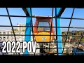 Pixar Pal-A-Round Swinging Gondolas - Disney California Adventure Park Ride 2022 4K POV