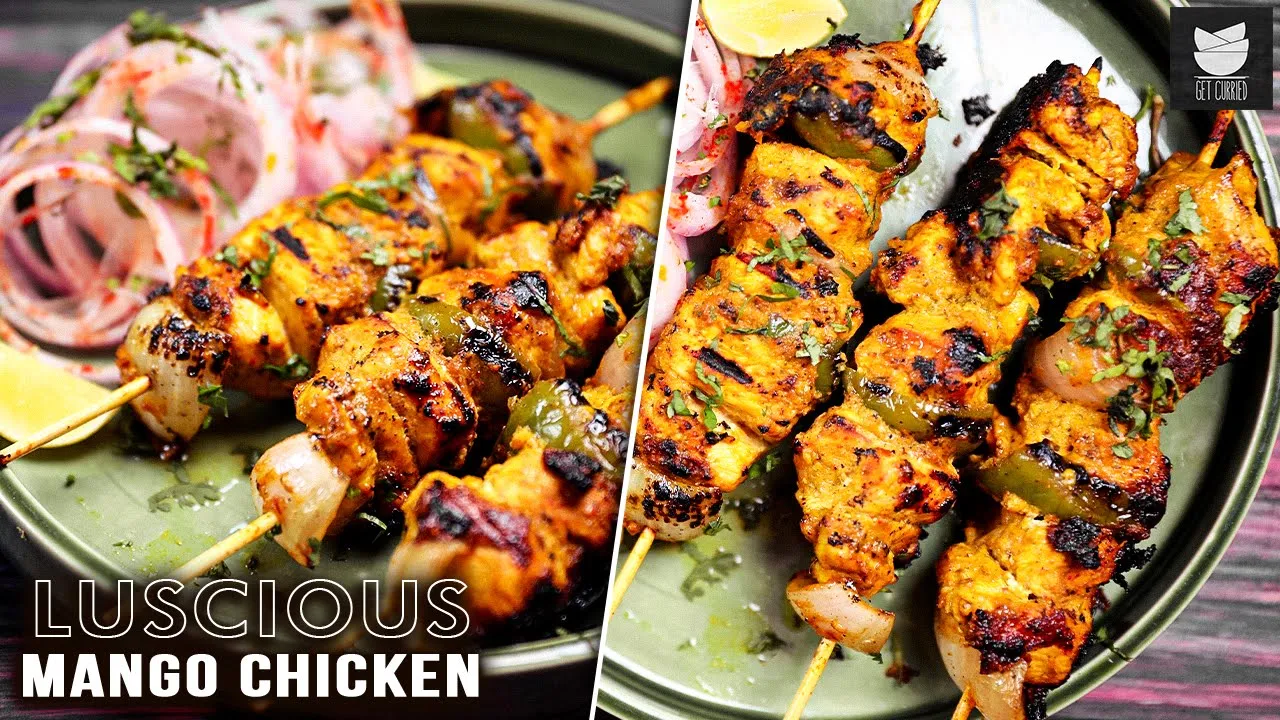 Must Try Chicken Tikka For Summers   Raw Mango Chicken Tikka Recipe By Chef Prateek   Get Curried