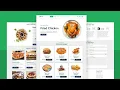 Complete Responsive Food Restaurant Website Design Using HTML CSS JAVASCRIPT - From Scratch