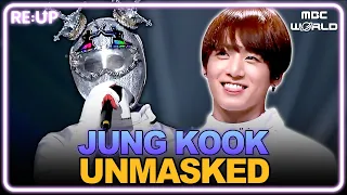 sub jungkook s hidden voice stage masked performance u0026 surprise reveal bts maskedsinger