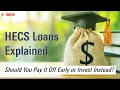 HECS Loans Explained - Should You Pay It Off Early or Invest Instead