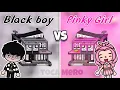 Download Lagu Toca Girlz Cute Pink 😍 VS Evil black 😈😨 Toca Boca Modern Mansion make-over [ Toca Life World ]