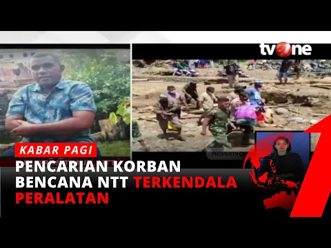 Darurat Bencana NTT, Pencarian Korban Terkendala Kurangnya Alat Berat | tvOne