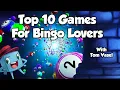 Top 10 Games For Bingo Lovers - with Tom Vasel