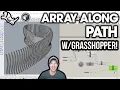 Creating Arrays Along Curves WITH GRASSHOPPER