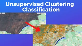 Unsupervised Land Cover Classification Clustering using Earth Engine Python API and Google Colab