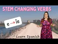 Stem changing verbs e to ie in Spanish