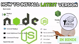 how to install node js in windows 11 in hindi how to install node js in vscode