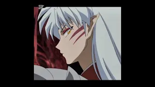 اينوياشا يتحول الى شيطان كامل و يحاول قتل كاغومي سيشومارو ينقذ كاغومي Anime انمي 