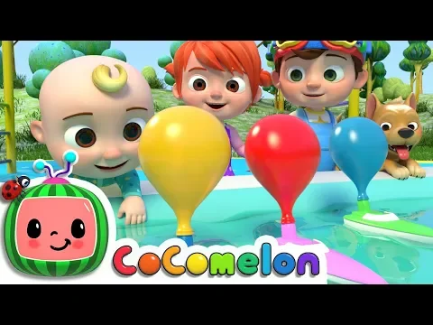 Download MP3 Balloon Boat Race | @CoComelon Nursery Rhymes & Kids Songs