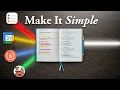 How I Organize My Entire Life Using Just One Notebook