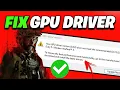 Warzone 3 GPU Driver Version Error Message FIX - NEW 2026