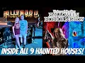 Halloween Horror Nights 2024 - INSIDE ALL 9 Houses Universal Studios Hollywood