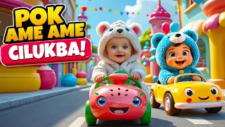 Pok Ame ame Belalang Kupu kupu - Lagu Anak Balita Indonesia Viral Pok ame ame Cilukba