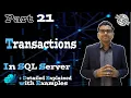 Mastering SQL Server Transactions Ensuring Data Consistency Reliability in Your SQL Operations