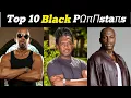 Top Ten Strong and Muscular Black male Actors and Prnstar Top Ten strongest black actors