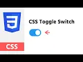 CSS Toggle Switch - CSS Tricks