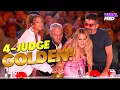 All 4 Judges Hit the GOLDEN BUZZER Together on Got Talent!