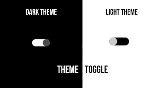 theme toggle using HTML CSS and Javascript with clear explanation Toggle switch DIY
