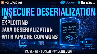 Exploiting Java deserialization with Apache Commons Insecure Deserialization Lab PortSwigger