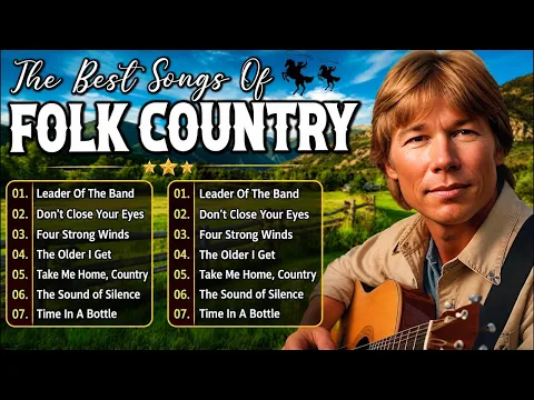 Best Folk & Country Songs 60s 70s 80s 🌾 Old Country Folk Songs With Lyrics 🎸 Classic Folk Songs