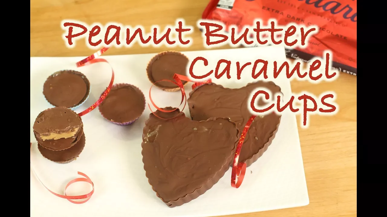 Peanut Butter Cups With Caramel   Rockin Robin Cooks