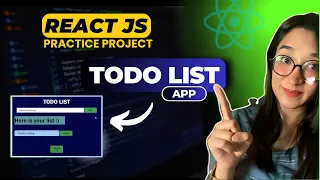 Todo List in React JS in Hindi ReactJS Simple Project for Beginners Mini Project Reactjs