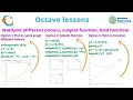Octave Lessons Multiplot different colours subplot function hold function