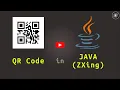 Generating QR Code in Java ZXing