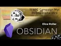 Obsidian - Dice Roller