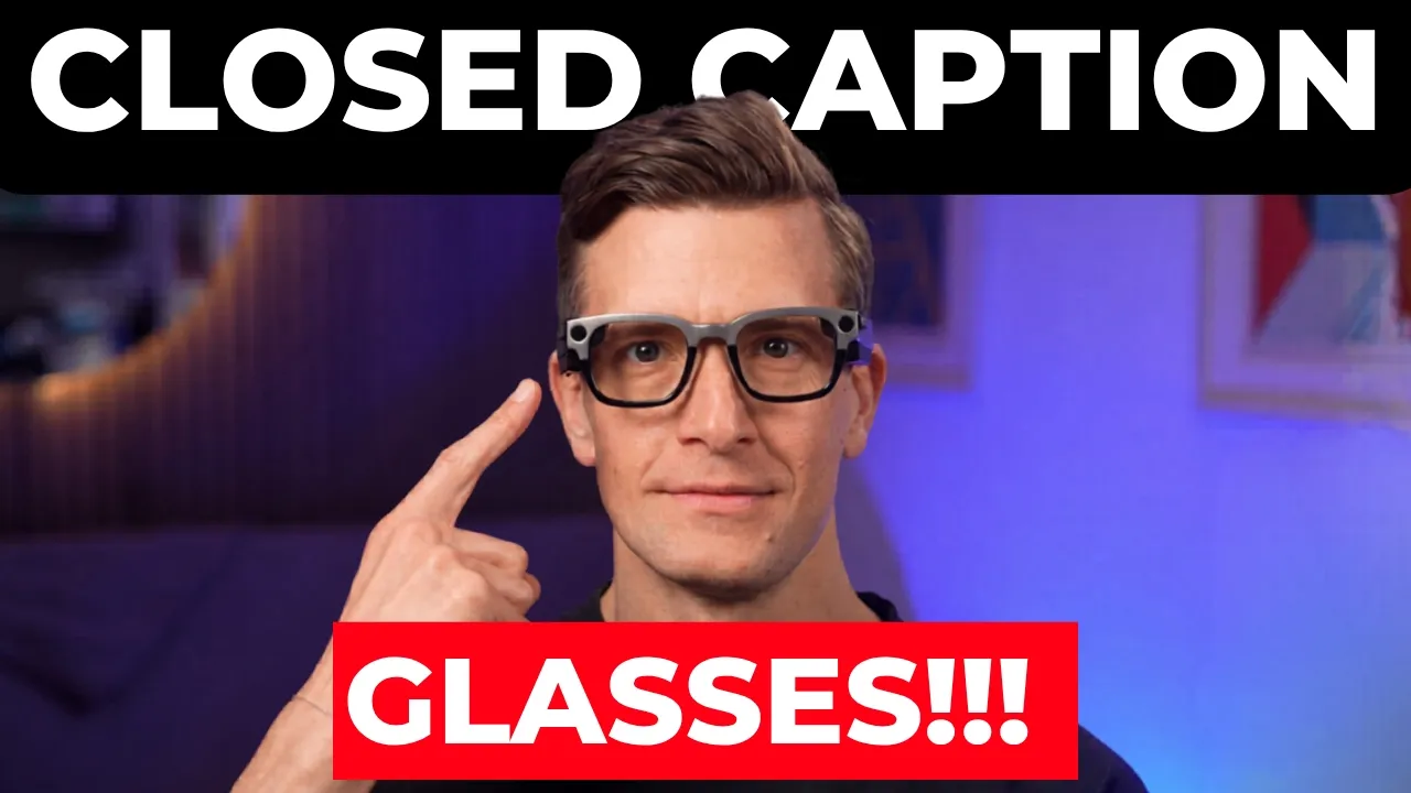 Xander Caption Glasses Let You READ Conversations When Hearing Aids Aren't Enough...