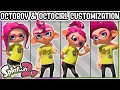 ALL OCTOLING BOY CUSTOMIZATION OPTIONS Splatoon 2 Nintendo Switch - DarkLightBros