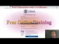 FEMA - Free Online Education