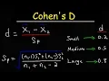 How to find Cohen s D to determine the Effect Size Using Pooled Standard Deviation