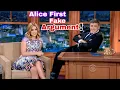 Craig Ferguson Unstoppable Flirting Left Alice Eve Blushing Craig Ferguson And Alice Eve
